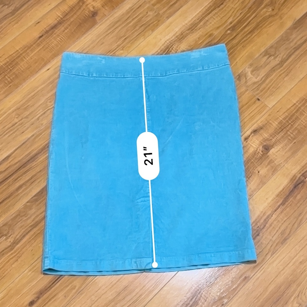United Colors Of Benetton Teal Skirt. - Picture 4 of 7